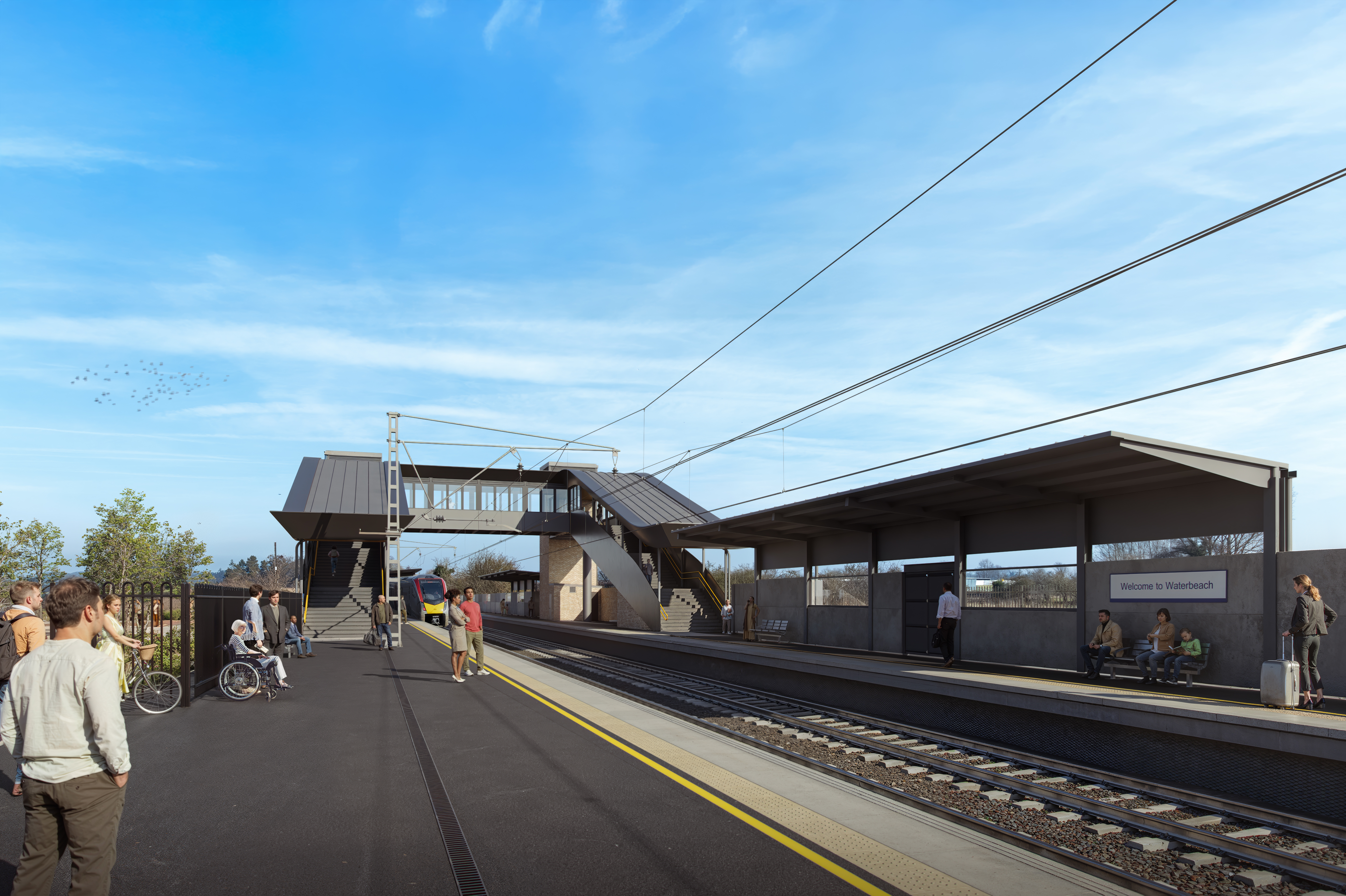 Waterbeach Station visulisation