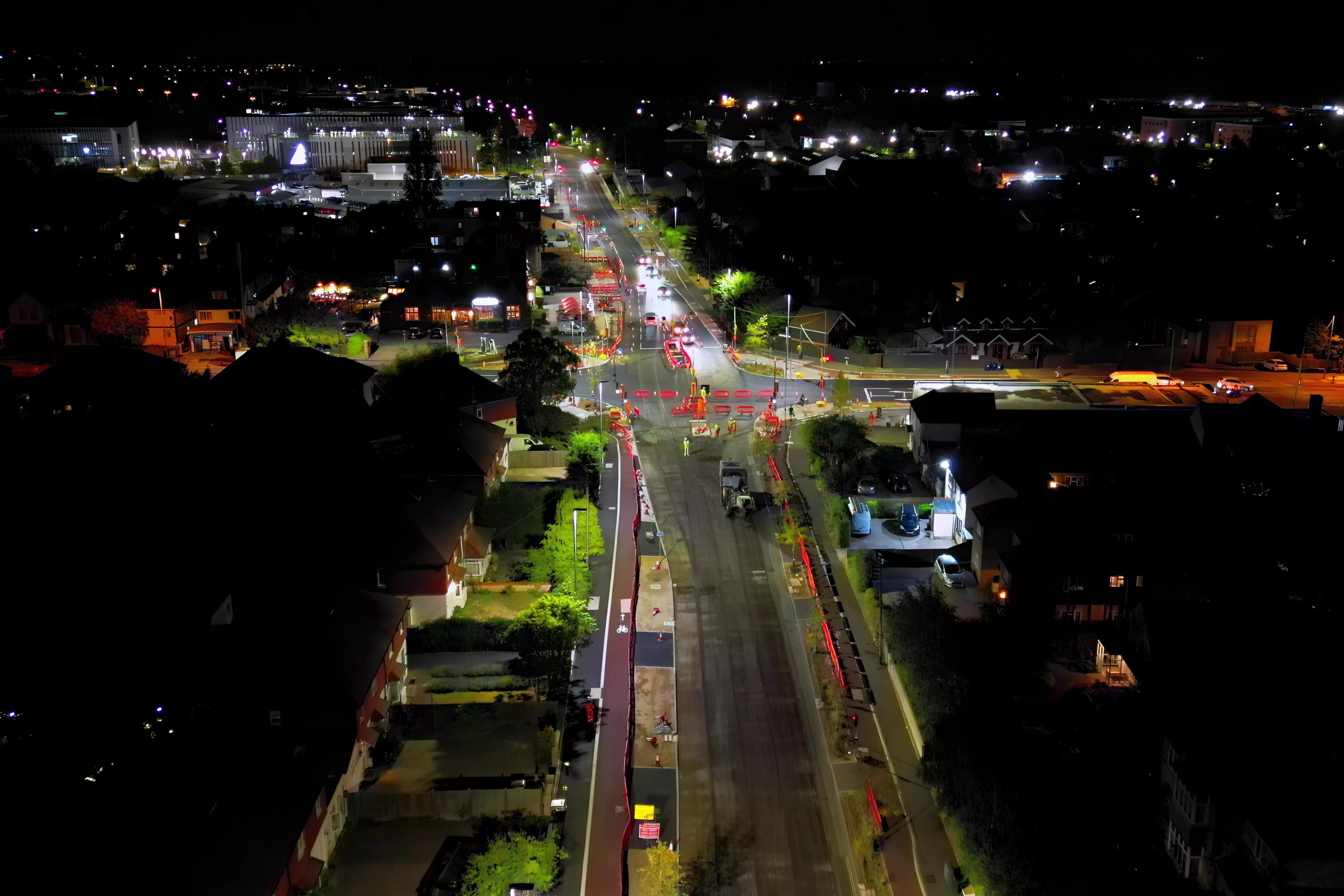 Our nighttime surfacing works.