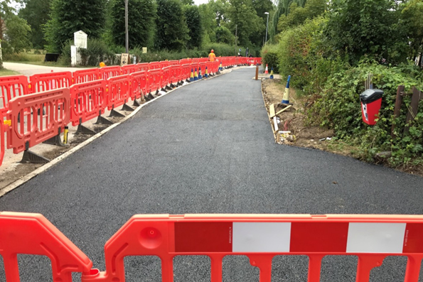 Barton Greenway works July
