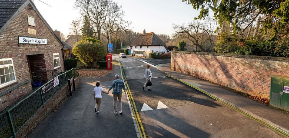 Station Road Shepreth visualisation