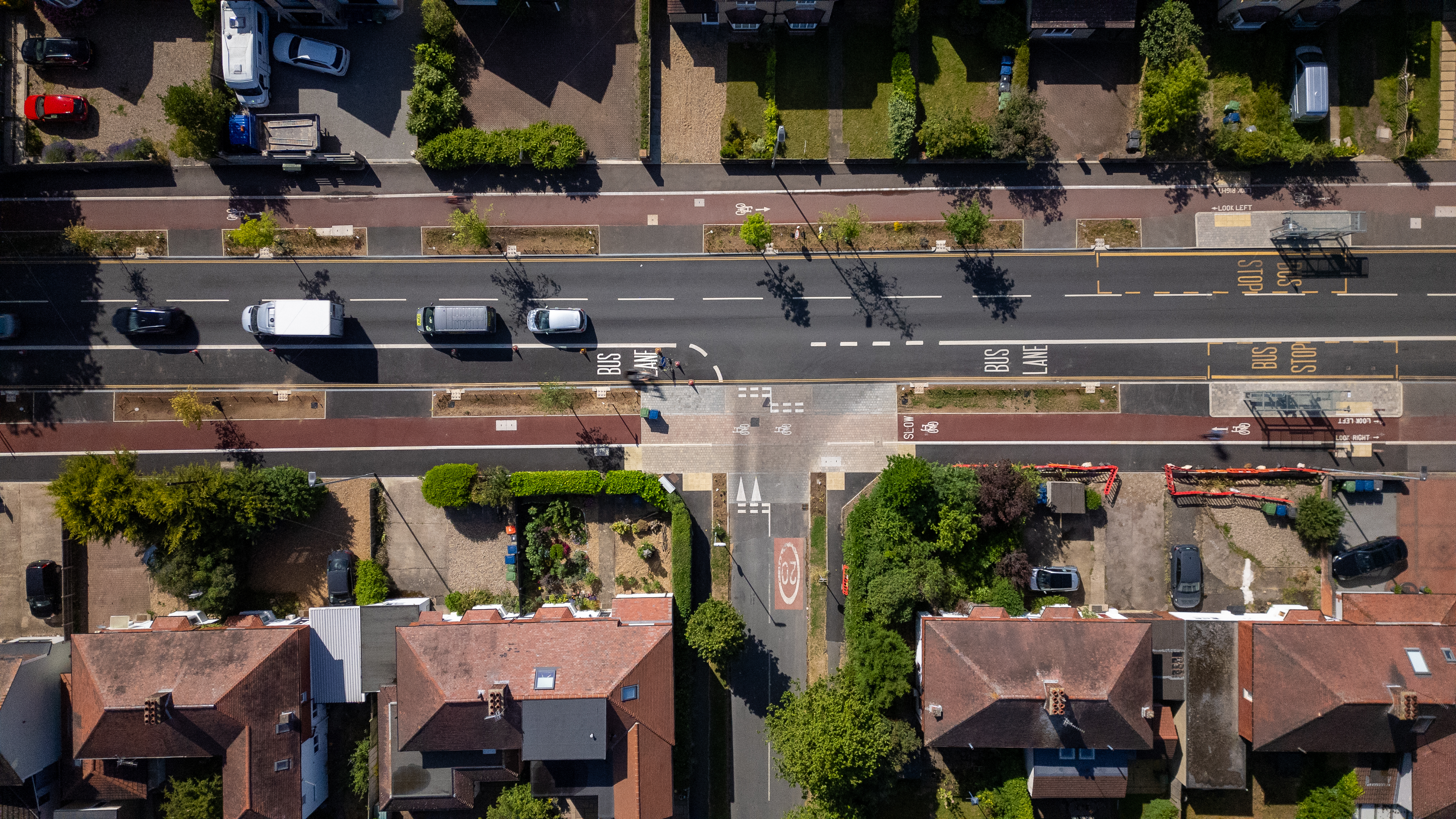 Milton Rd Copenhagen corssings completed