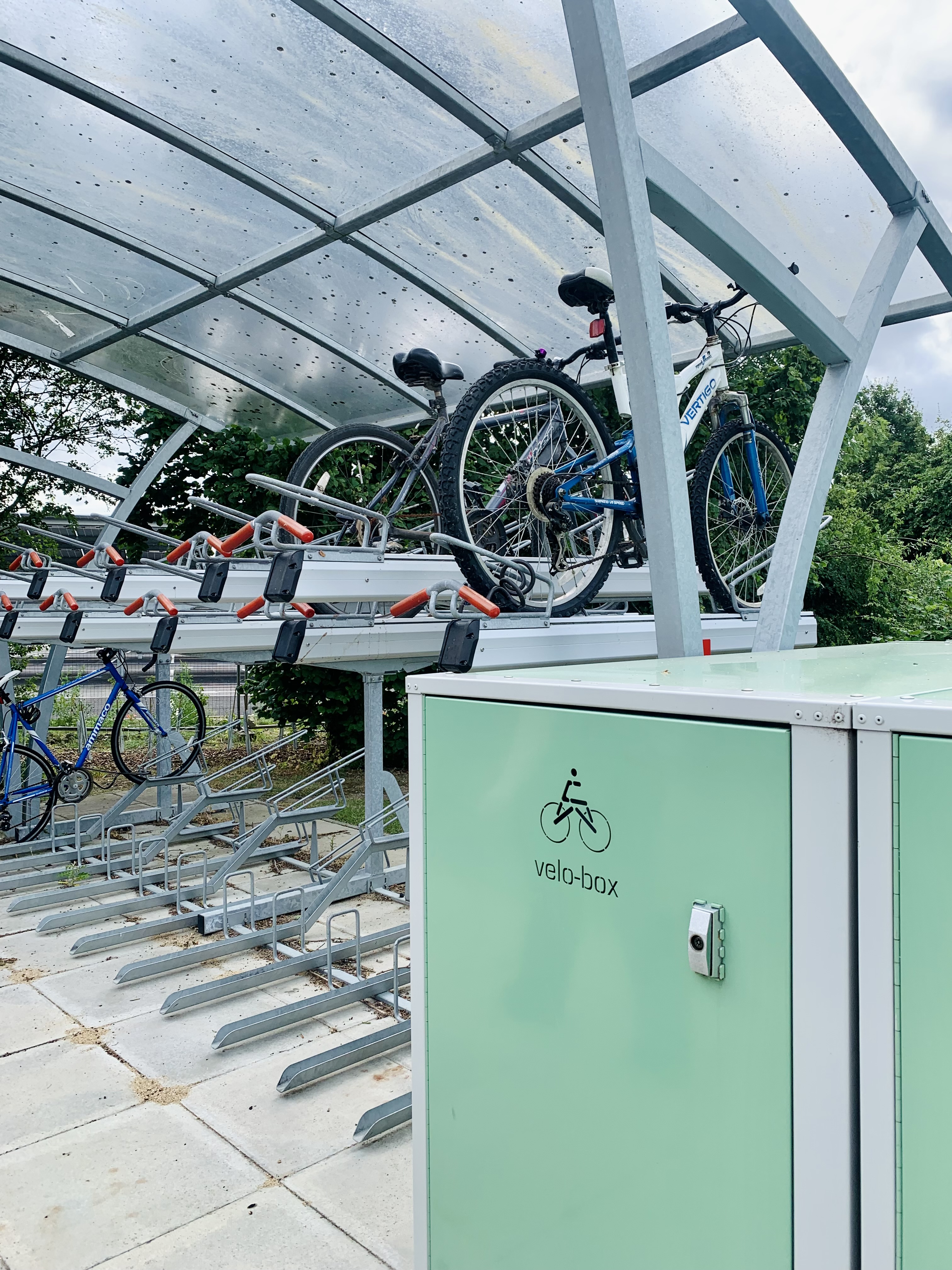 Babraham PnR cycle storage