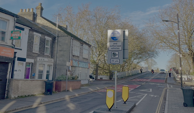 Mill Road bus gate 261124