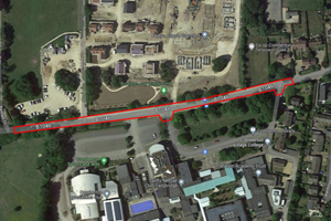 Comberton Greenway road closures