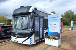 Alexander Dennis Enviro100AEV at Cenex Expo