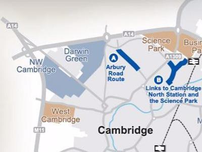 Cross City Cycling map