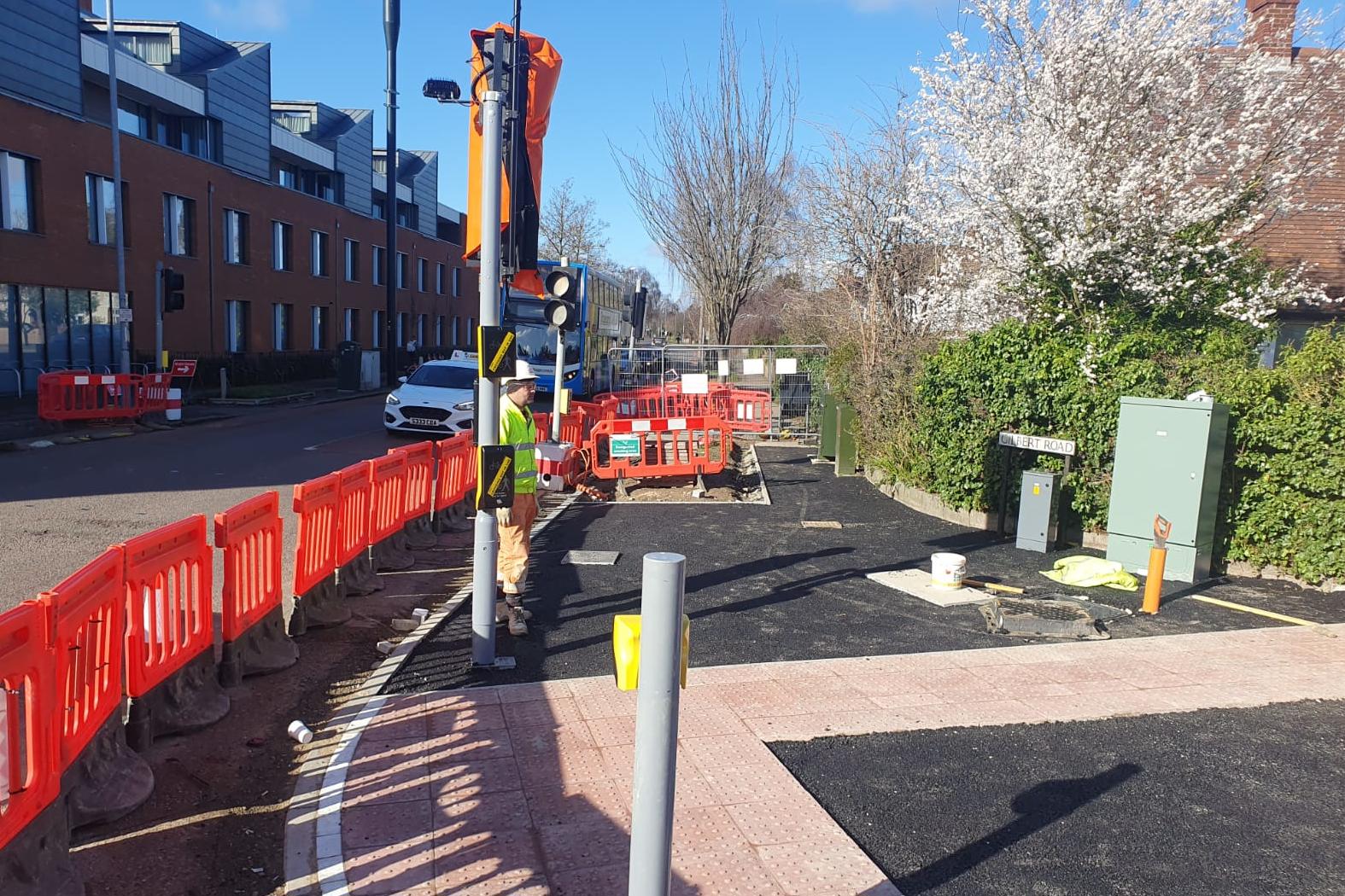 Gilbert Road permanent lights