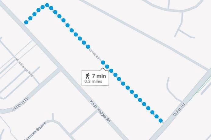Lovell Road diversion