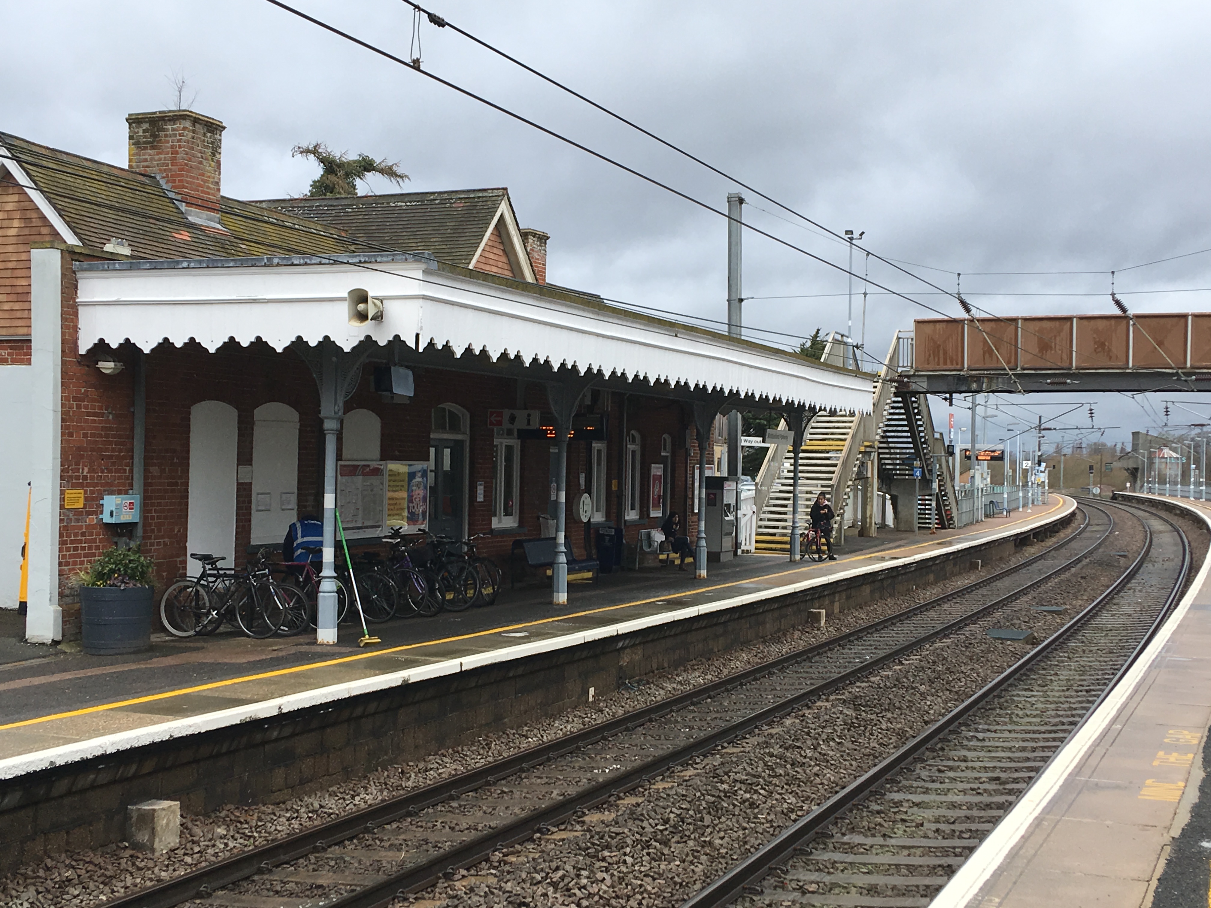 Whittlesford Parkway platform