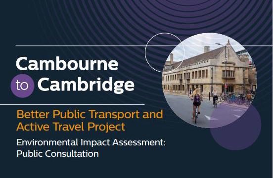Cambourne to Cambridge EIA brochure cover