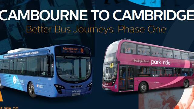 Cambourne to Cambridge phase 1 consultation brochure cover