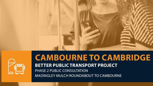 Cambourne to Cambridge phase 2 consultation brochure cover
