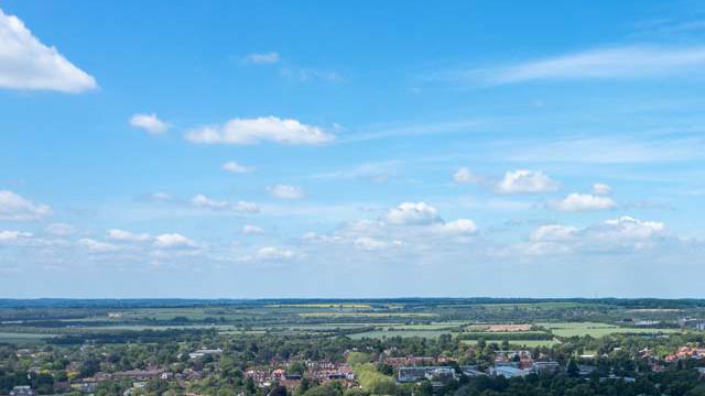 Cambridge - Cambourne aerial view