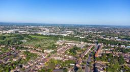 CEA Newmarket Road McDonalds roundabout aerial view (5)