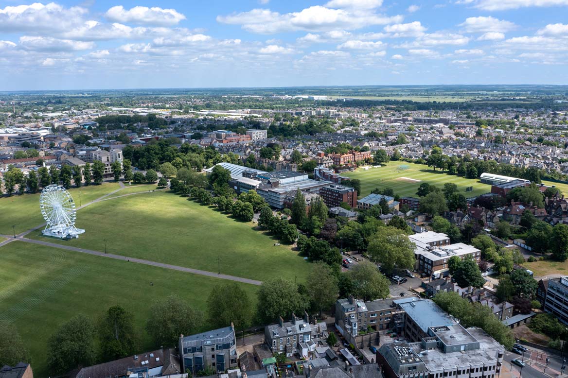 Queen Anne Terrace aerial