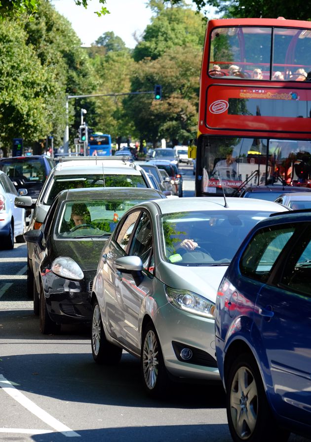 Traffic congestion in Cambridge