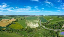 South West Travel Hub location aerial panorama